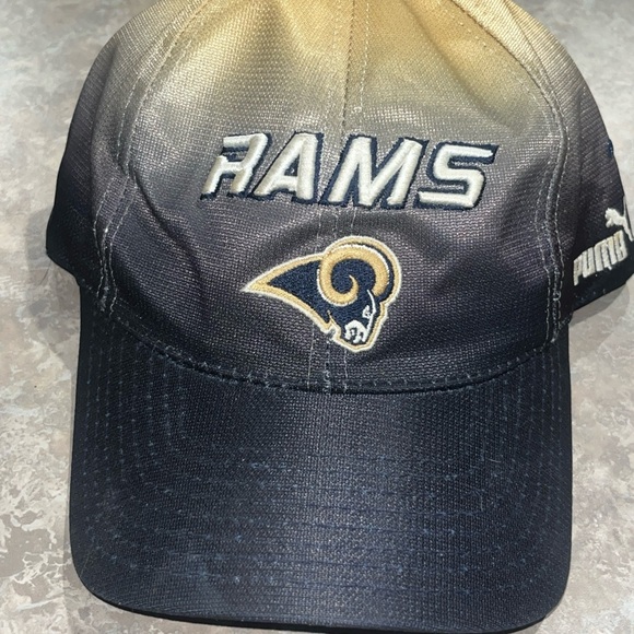 VINTAGE RAMS PUMA PROLINE AUTHENTIC STRAPBACK HAT - Picture 1 of 5
